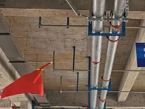 潘集管廊支架的安装方法